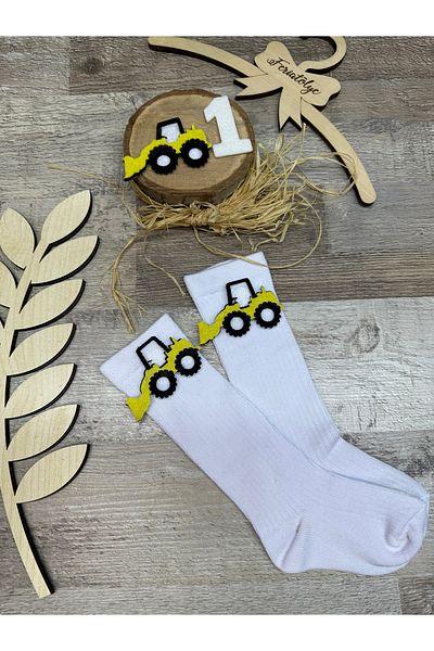 Feriatolye Baby Knee Socks - Work Machine Concept