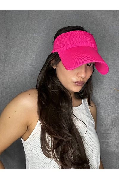 laviyonsa Summer Sports Running Cap with Visor - Fabric Elastic