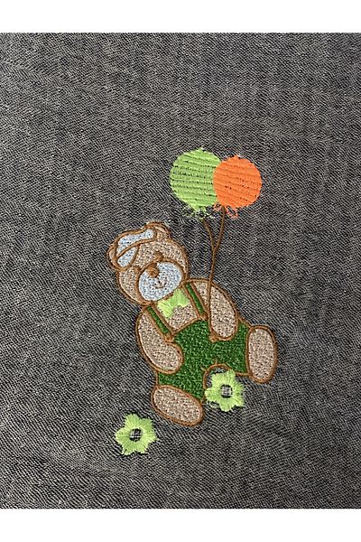 Lucy and Home 4 Layer 100% Cotton Embroidered Muslin Baby and Kids Blanket