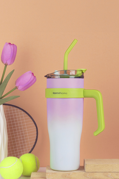 North Pacific Pipetli Renkli Termos