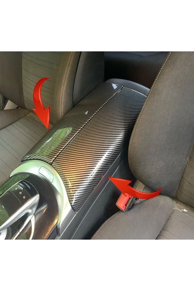 GCP German Car Parts GLC X253 Carbon Fiber Style - Armrest Skin, Aksesaur