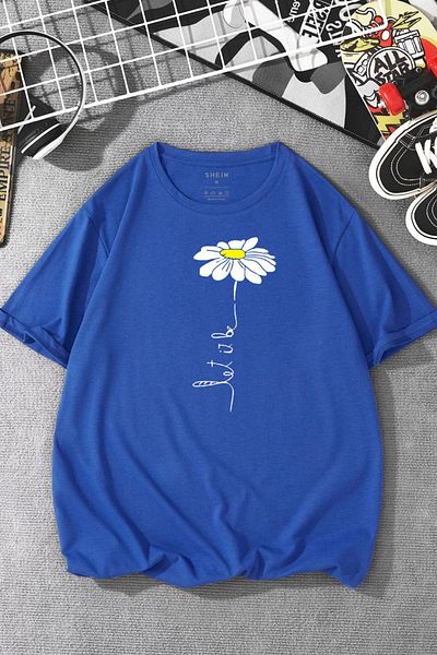 Garalio Μπλουζάκι με στάμπα Garalıo Unisex Daisy