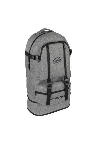 RKY SERENITY MOUNTAIN Χωρητικότητα 65 λίτρων Γκρι Mountaineer Backpack - Gusseted Camping Bag