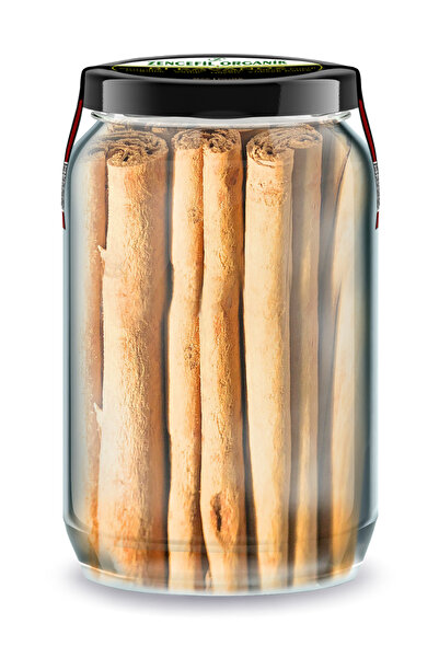 Zencefil Organik Seylon Tarçın Bi Kavanoz 660 cc. Cam Kavanozda Orijinal Ceyl...