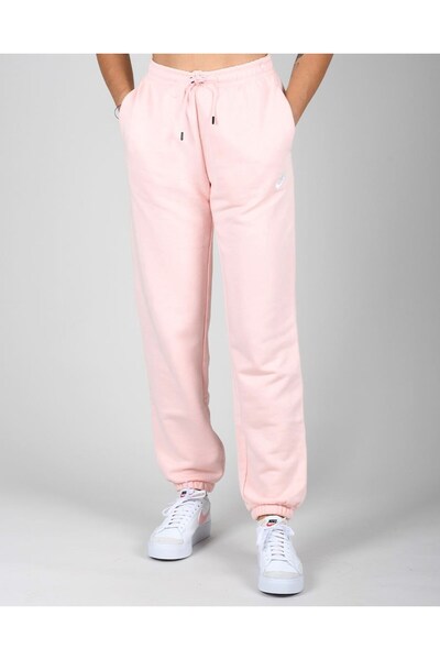 Nike Normal Bej Kadın Eşofman Altı BV4091-611 W NSW ESSNTL FLC MR PNT