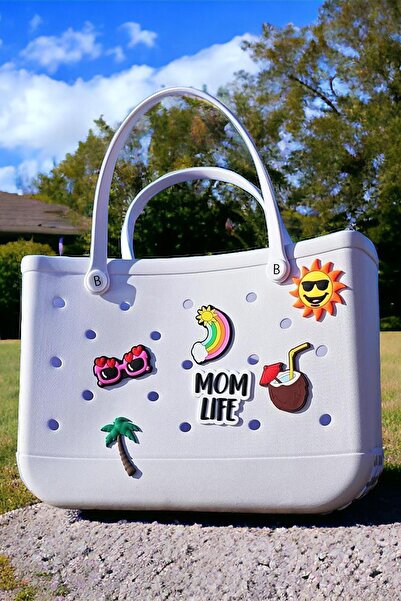 BAHELS Τσάντα ώμου Viral Eva - Λευκό σχέδιο εισαγωγής