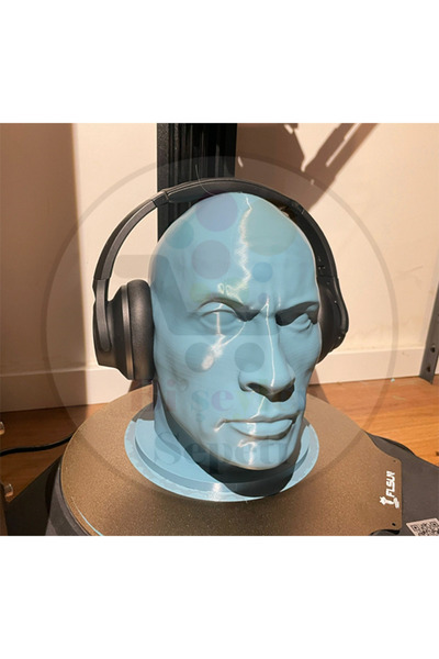 Bi'şeyler Sepeti The Rock Headphone Stand - Büst Kulaklık Tutucu Stand