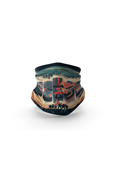 Vwear Motorcu Buff Maske Outdoor Boyunluk Unisex Bandana Baf Bandana Saç Band...