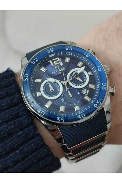 Reward Steel Case Men's Wristwatch Functional 2006
