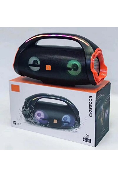 JUNGLEE BOOMBOX2 BLUETOOTH SPEAKER ŞARJLI TAŞINABİLİR KABLOSUZ HOPARLÖR SD KA...