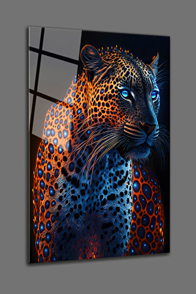 BV DEKOR ΓΥΑΛΙΝΗ ΖΩΓΡΑΦΙΚΗ ΤΟΙΧΟΥ ΜΕ ΘΕΜΑ ΛΕΟΠΑΡΔΑΛΗ - ΓΥΑΛΙΝΗ ΖΩΓΡΑΦΙΚΗ ΤΟΙΧ...