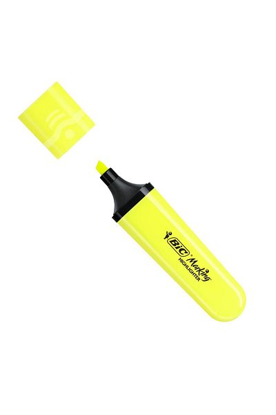 Bic Highlighter Marking Flat Pen
