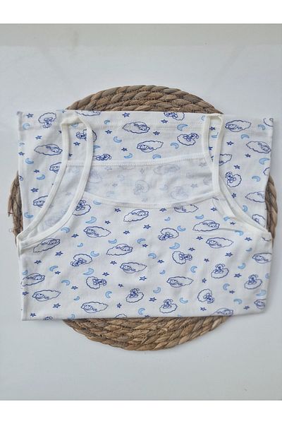 LİA Underwear Patterned Girl's Undershirt - With Rope Strap, Set of 3