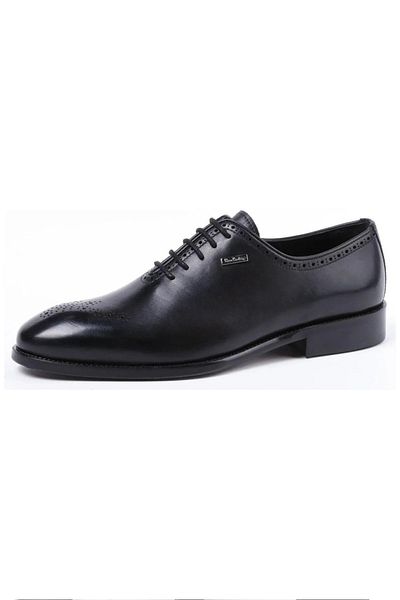 Pierre Cardin Classic Men's Shoes - Lace-up, Leather, Leather Sole, Medical ORTHOPEDIC SOLE, Most Preferred Model