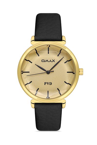 Omax Leather Women's Watches 00ZEC002QB01