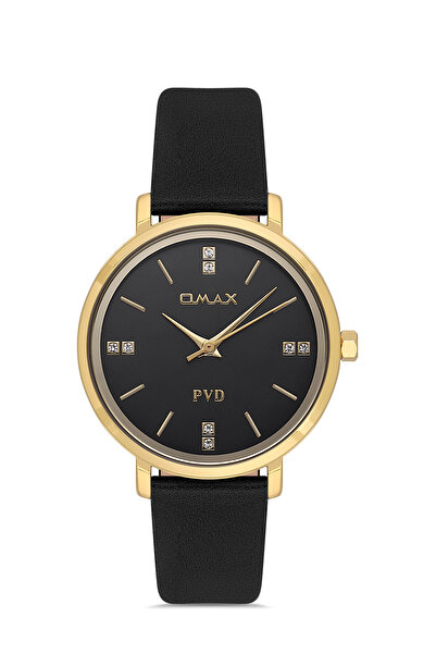 Omax Leather Women's Watches 00ZE0002QB02