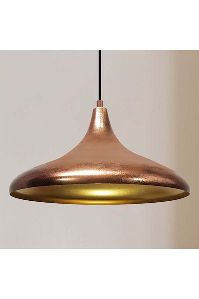 Bamyum 35cm Champion Pendelleuchte - E27 Kupferlampe