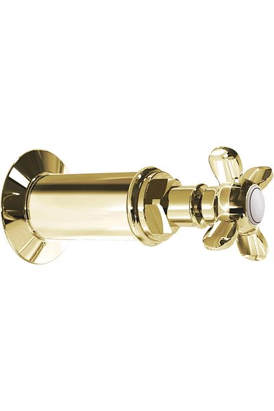 KALE Gold Colored Victorian Stop Valve