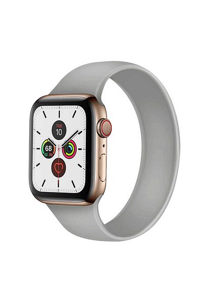 zore Watch 42mm Compatible Krd-31 Solo Loop Medium Brt Band White