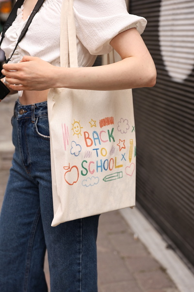 DK DAKSEL Scholl Канатна сумка через плече з принтом