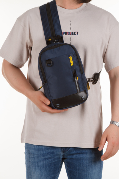 NEWISH POLO ACCESSORIES قماش Impertex للجنسين - حقيبة كتف وحقيبة ظهر مقاومة ل...