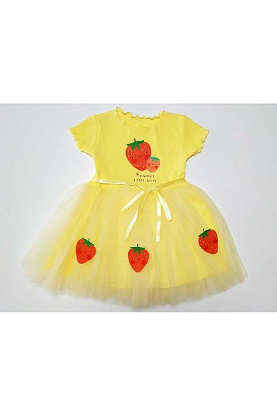 Fenomen Kids Tulle Strawberry Dress