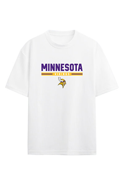 BA Sportswear تي شيرت NFL مينيسوتا الفايكنج لكرة القدم الأمريكية مقاس كبير