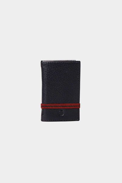 Grande G827-L - Genuine Leather BLaCk ACCordion Card HoLder WaLLet