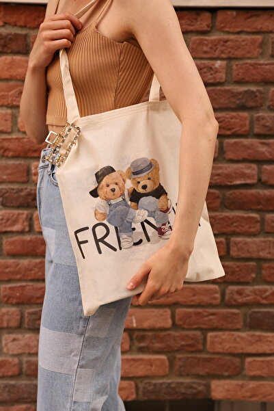 DK DAKSEL Тедді Ведмідь Дружній Канава Сумка через плече - Капелюх з принтом