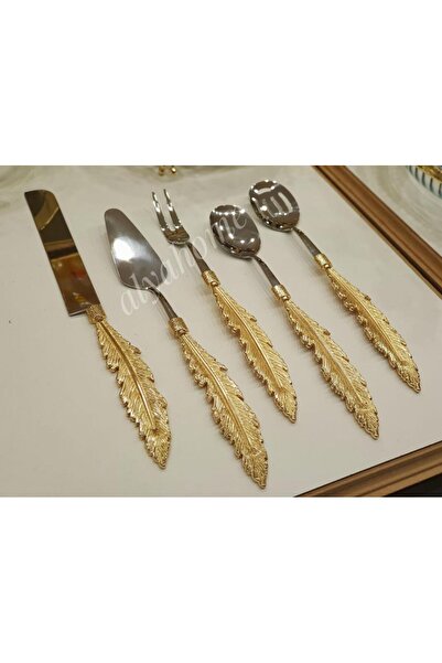 AlyaHomeAksesuar Kuş Tüyü Servis Seti