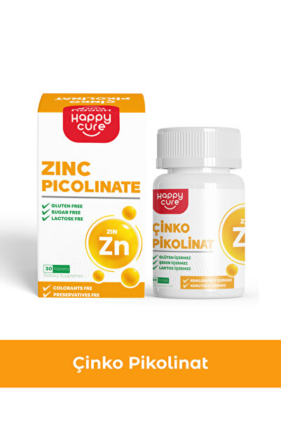 Happy Cure Çinko Pikolinat 30 Tablet