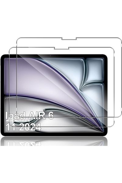 m.tk moveteck iPad Air 6. Generation 11 Inch 2024 Compatible Screen Protector Transparent Glass Nano Flexible Unbreakable Screen Glass A2899