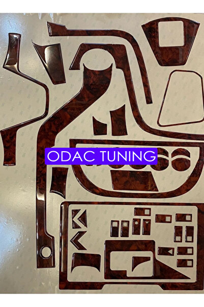 ODAC TUNING مجموعة Torpedo وConsole من Karsan Jest - لون الماهوجني، تصميم خاص...