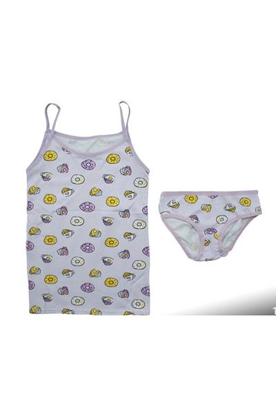 POLI Girls' Print Athlete Panties 2 Sets (4 Pieces)