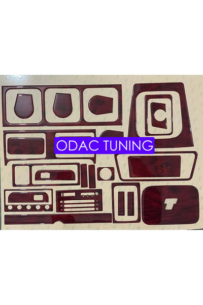 ODAC TUNING Fiat Tofaş Alçak Göğüs Torpido, Konsol, Trim, Göğüs Maun Kaplama ...
