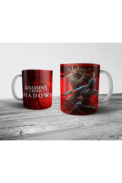 Pixxa Assassin's Creed Shadows - Mug and Cup Model 3