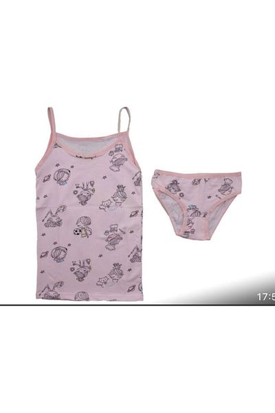 POLI Girls' Print Athlete Panties 2 Sets (4 Pieces)