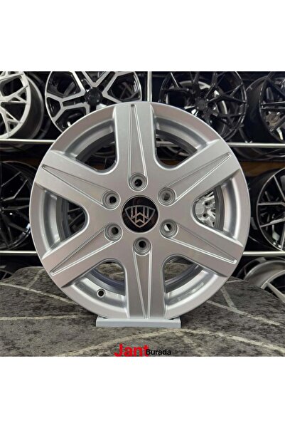 kormetal 16" (inç) 6x130 MERCEDES SİPRİNTER UYUMLU Gümüş Jant Modeli 4 AET