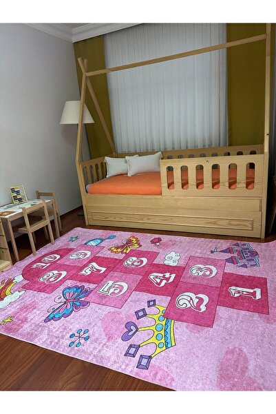 ALLGELSİN Yıkanabilir Kaymaz Taban Çocuk odası Halısı Üç Farklı Ölçü Seçeneği Bebek Odası Halıları Oyun Halısı