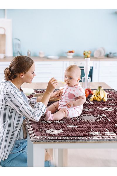 WOOF HOME Mealtime More Enjoyable with Colorful and Fun Children's Food Cover