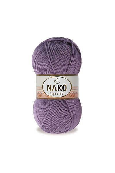 NAKO Super Pearl 6684 - Πλεκτό Χειροποίητο Ανοιχτό Δαμάσκηνο (Κλωστή/Μαλλί) 1 Τεμάχιο