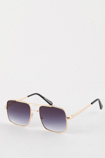 DeFacto Men's Square Sunglasses - D0894AXNS