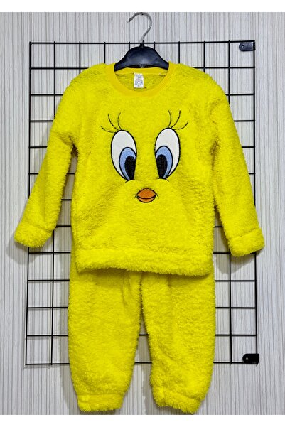 Giddy TWETY DESENLİ PELUŞ UNISEX WELSOFT İKİLİ TAKIM
