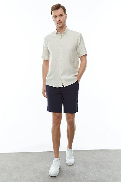 PAULMARK Men's Short Fabric - Full Elastic Waist, Blind and Cord 3735L