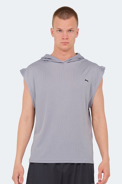 Slazenger Ανδρικό γκρι μπλουζάκι ONDINA