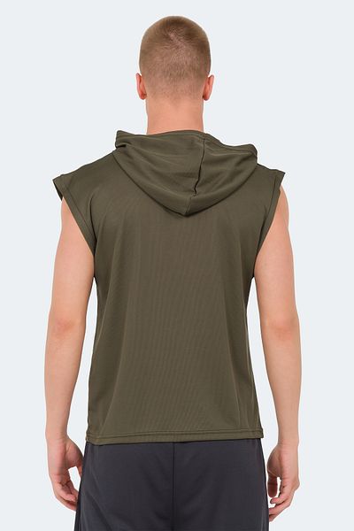 Slazenger Ανδρικό μπλουζάκι χακί ONDINA