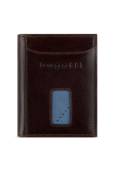 BUGATTI Secure Slim Wallet RFID protection Leather 8 cm