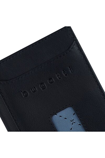 BUGATTI Secure Slim Geldbörse RFID Schutz Leder 8 cm