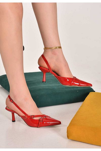 Ressome Mary Model Banded Belted Stiletto