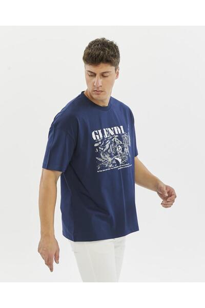 Rey Polo Glendi Oversize Printed T-Shirt